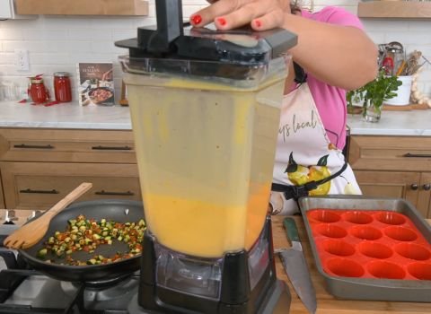 Blend the Egg Mixture