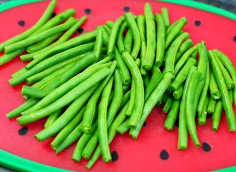 Prep the green beans