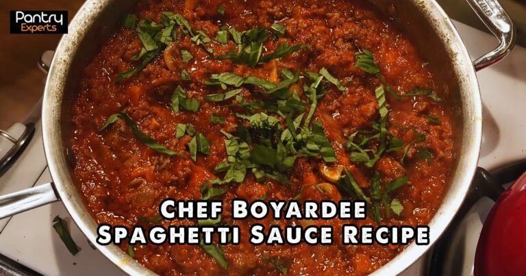 Chef Boyardee Spaghetti Sauce Recipe