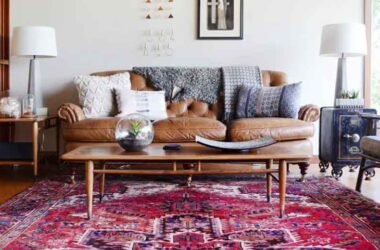 How Today’s Homeowners Are Utilizing Vintage Oushak Rugs To Spruce Up Minimalist Kitchens