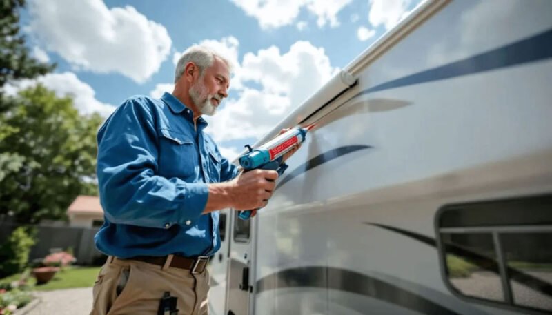 RV Weather Seam Repair vs Resealing