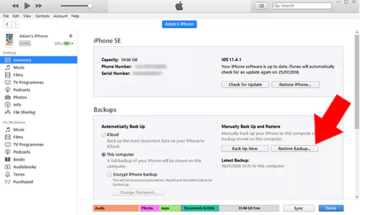 How to Retrieve Deleted Contacts on iPhone